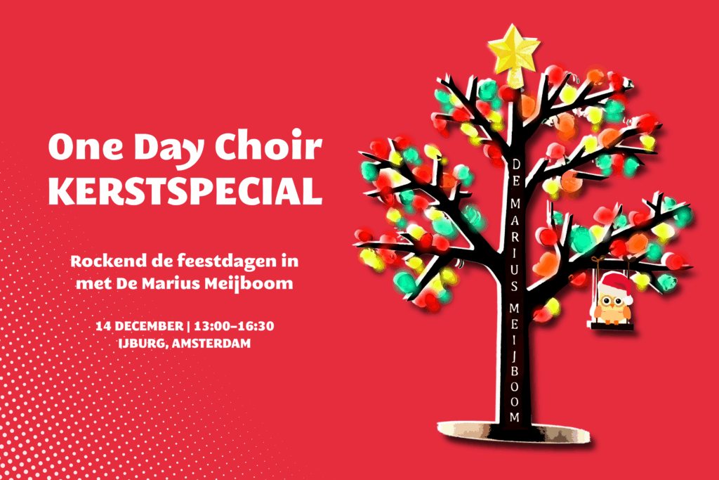 One Day Choir Kerstspecial - zondag 14 december!