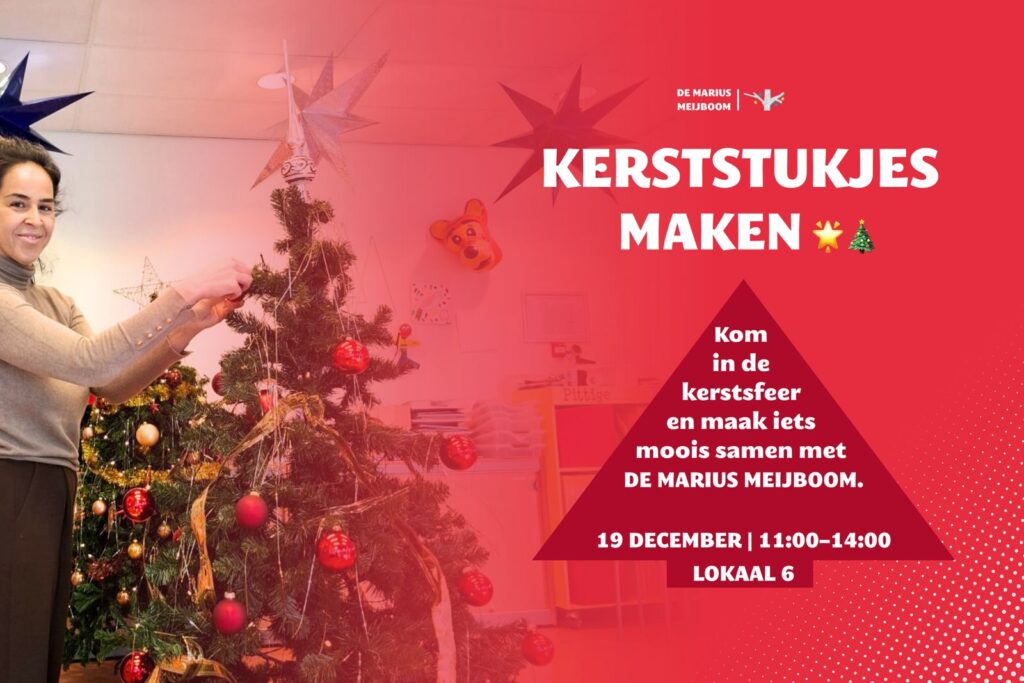 Kerststukjes maken met De Marius Meijboom 🎄✂️